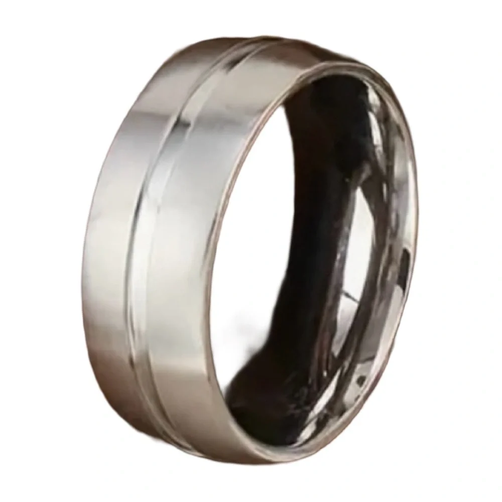 Band Ring in Stainless Steel